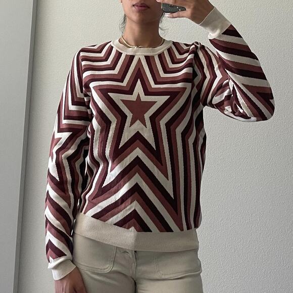 Harajuku Brown Sweater - Picture 1 of 4